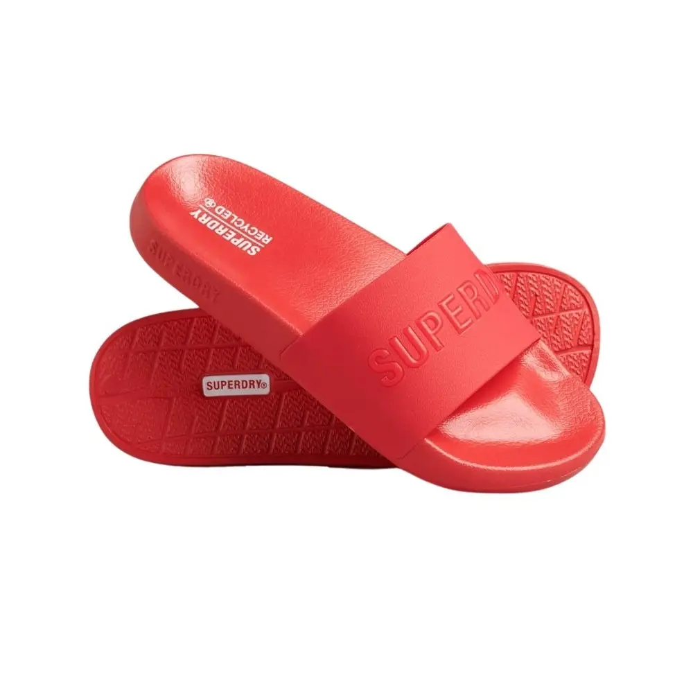 Claquettes Superdry Sandales de piscine véganes avec logo - vue 2