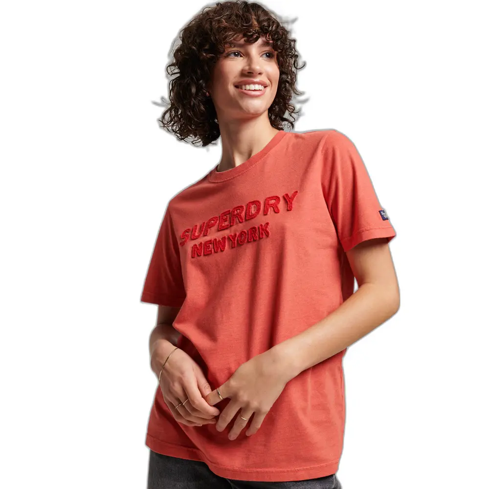 T shirt Superdry T shirt à motif femme Vintage Stack EU