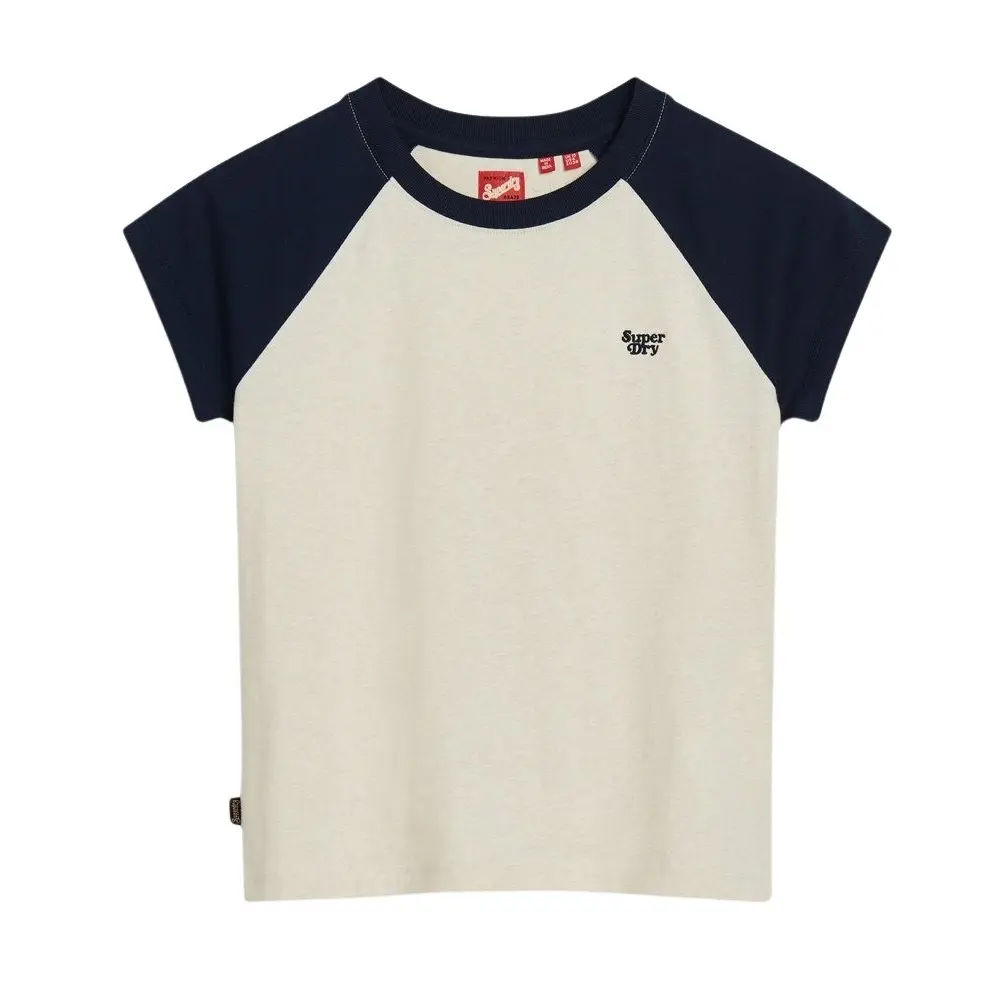 T shirt Superdry T shirt Essential Logo Raglan EU - vue 2