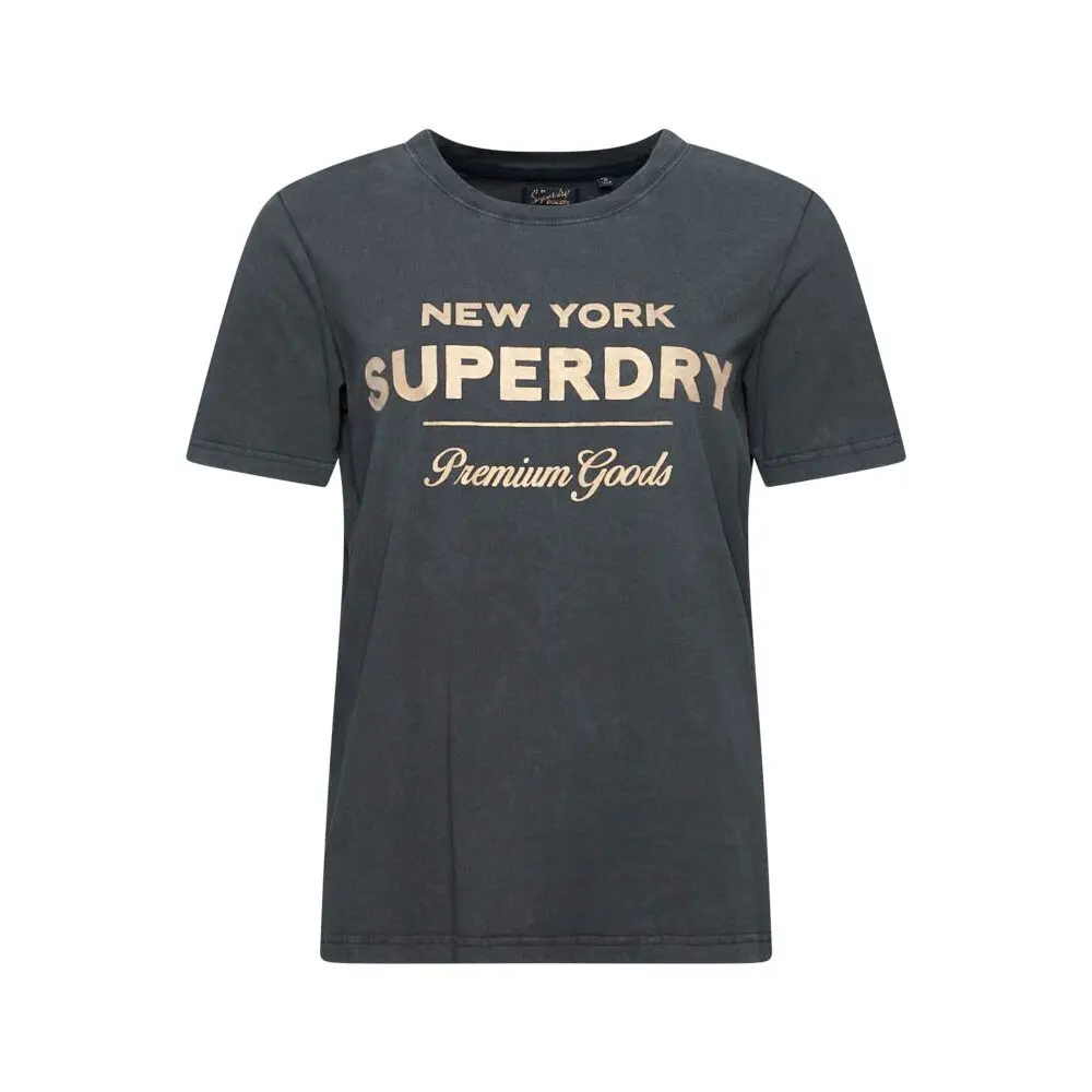 T shirt femme Superdry Luxe Metallic