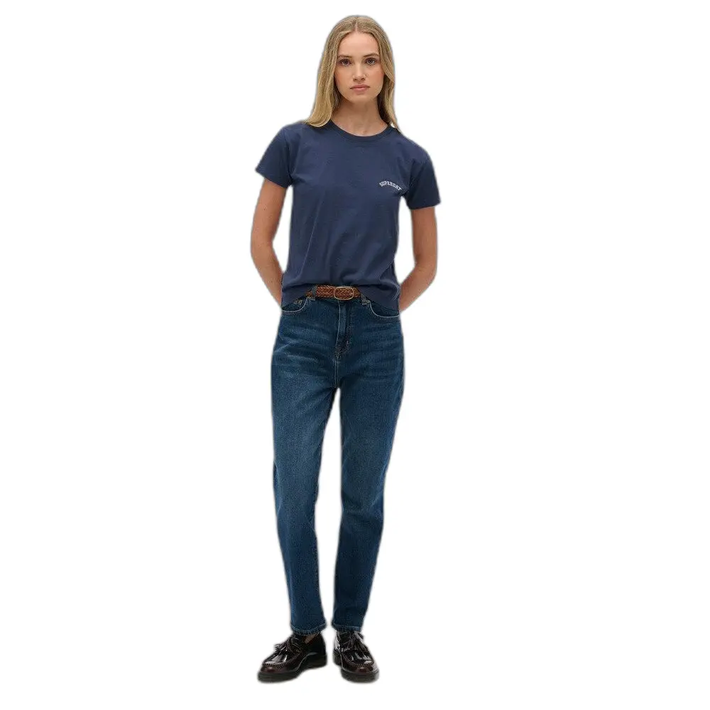T-shirt aderente con logo donna Superdry Essential