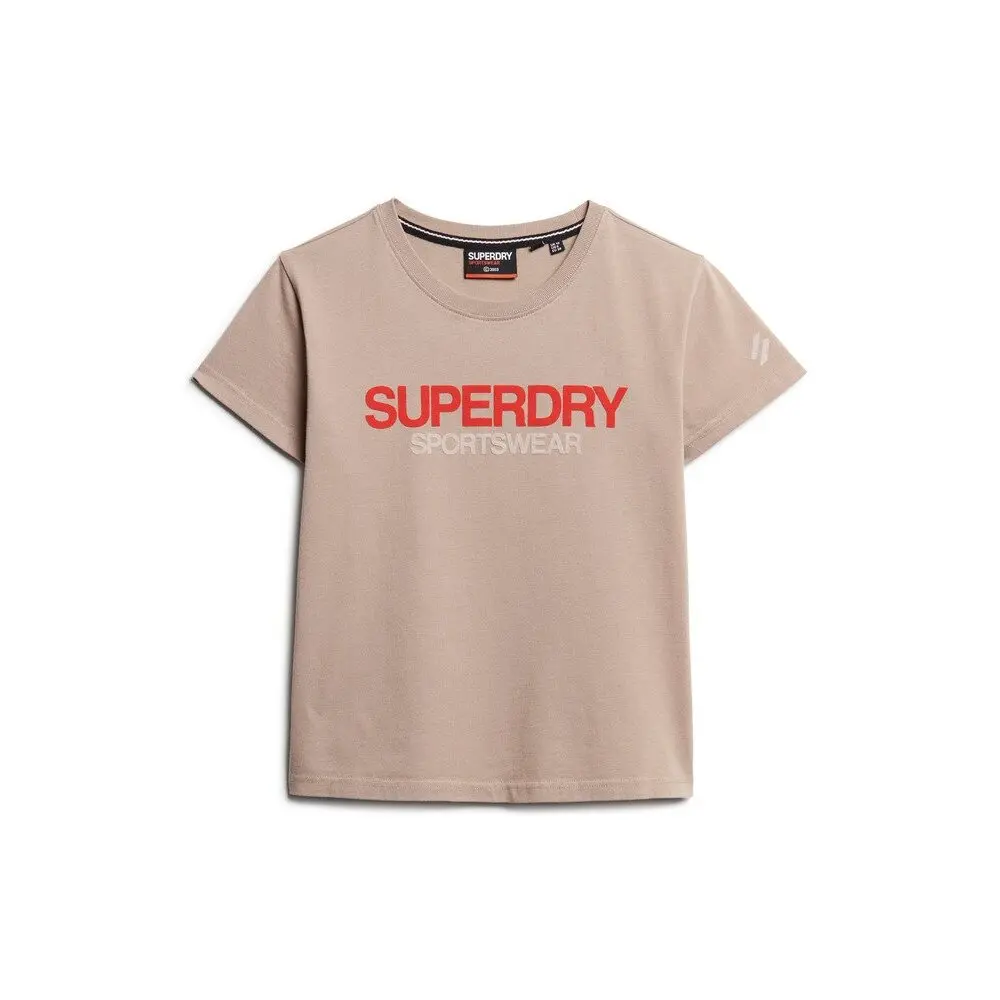 T shirt Superdry T shirt Sportswear Logo ajusté manches courtes femme EU - vue 1