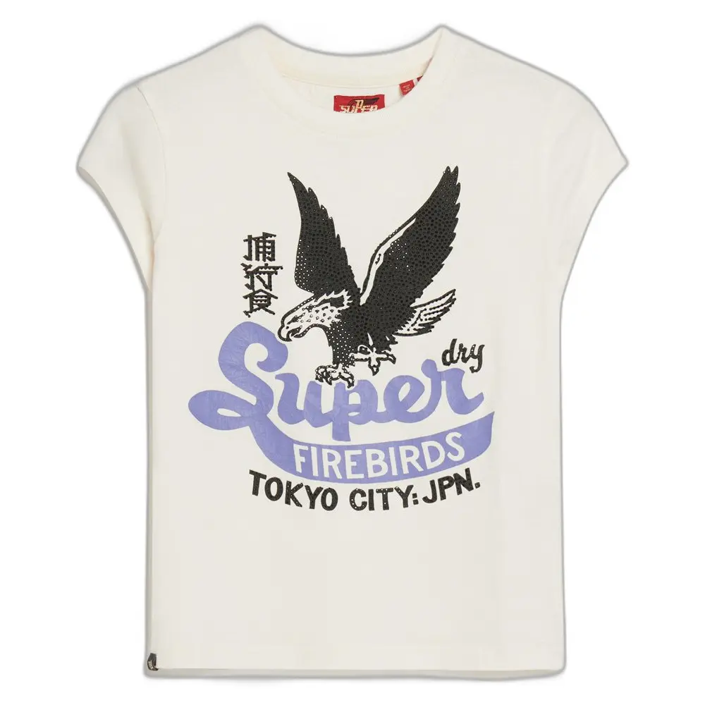 T shirt Superdry T shirt à manches courtes avec motif fantaisie EU - vue 2