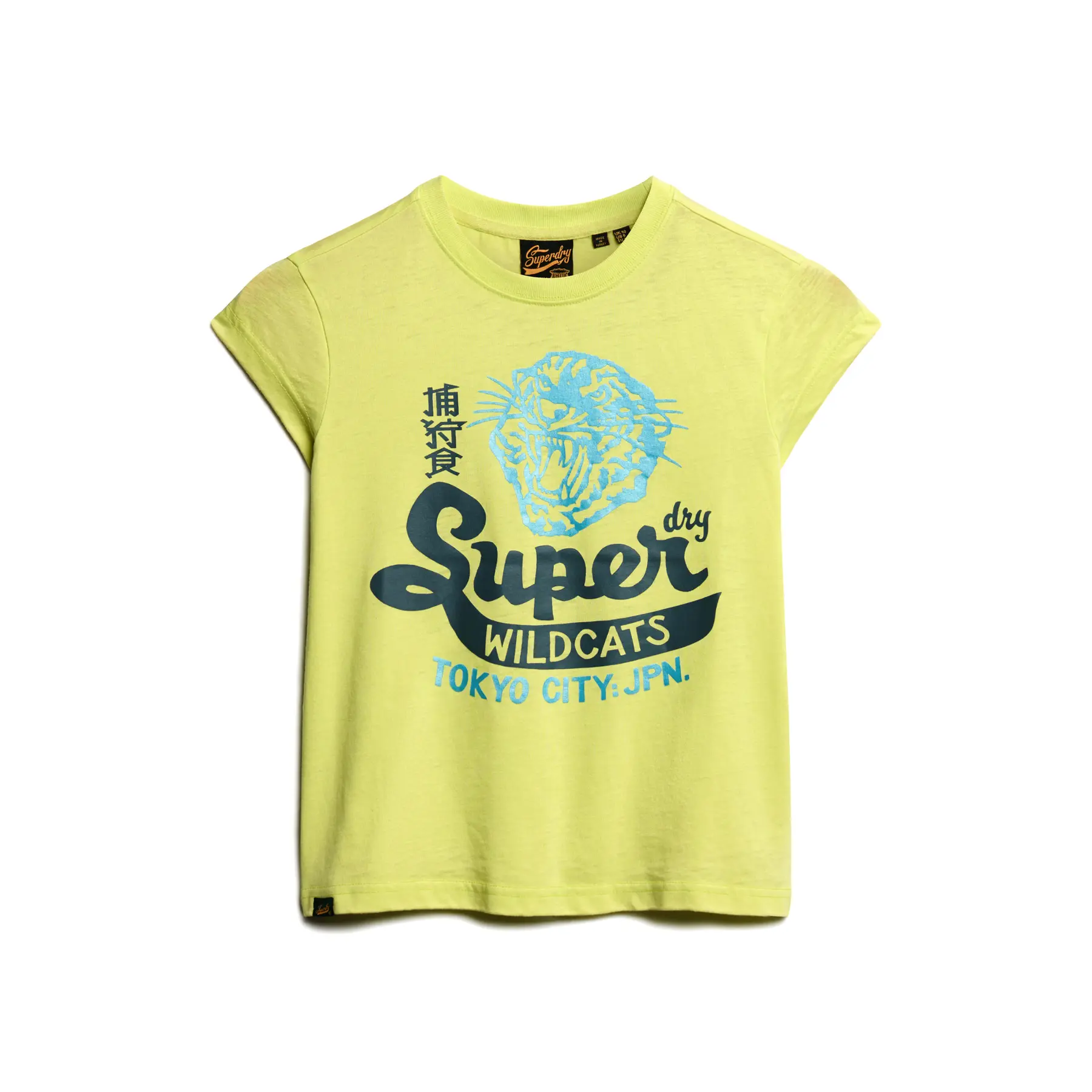 T shirt Superdry T shirt Varsity Burnout à manches courtes EU - vue 2