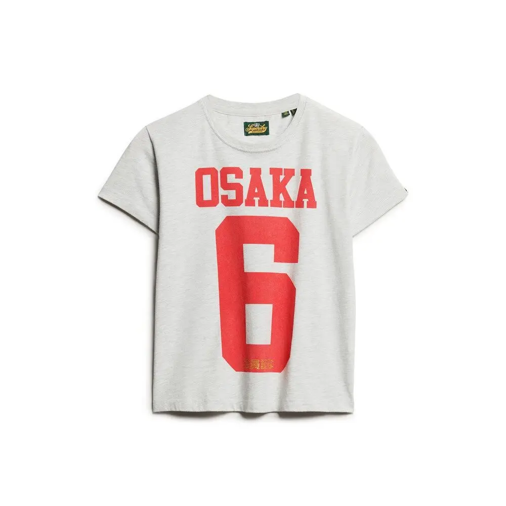 T shirt ajusté à motif femme Superdry Osaka