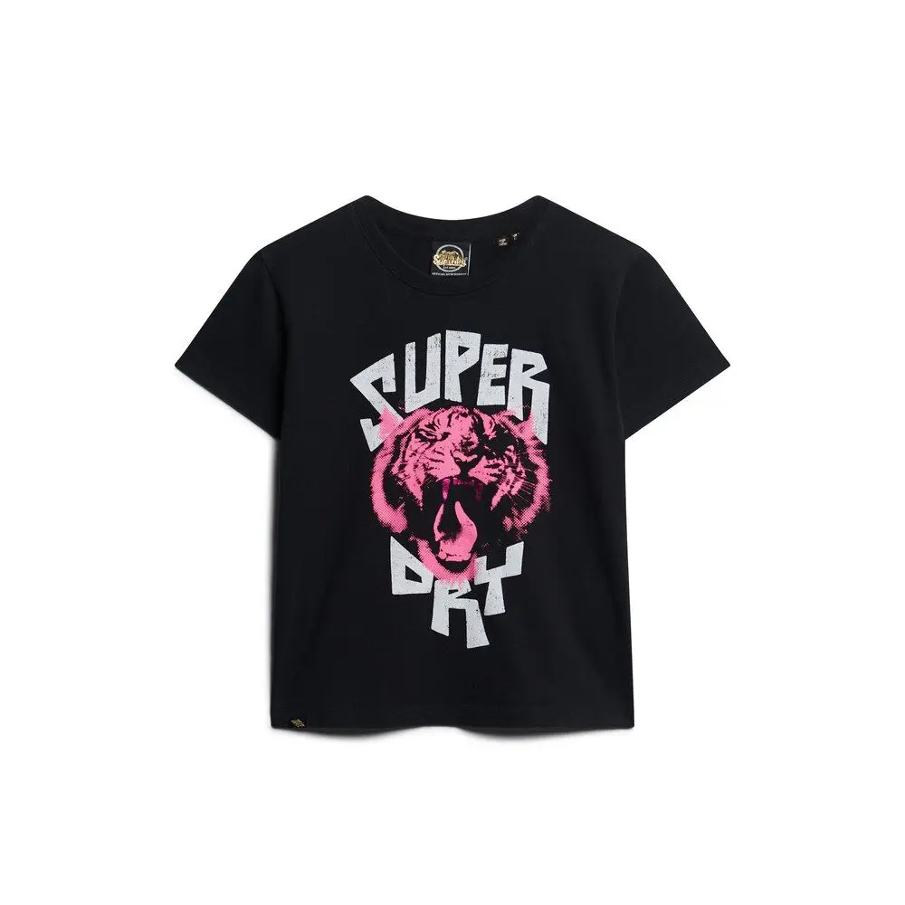 T-shirt da donna Superdry Lo-fi Rock