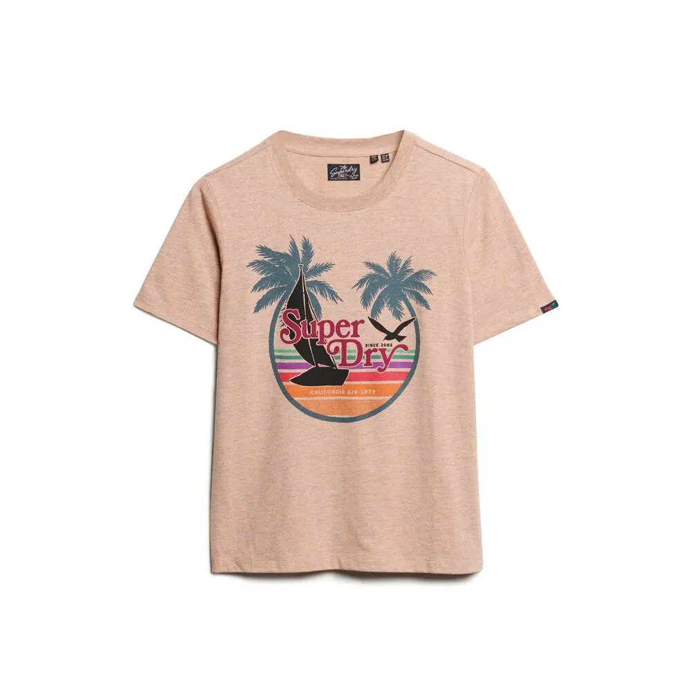 T shirt décontracté à rayures femme Superdry Outdoor - vue 2
