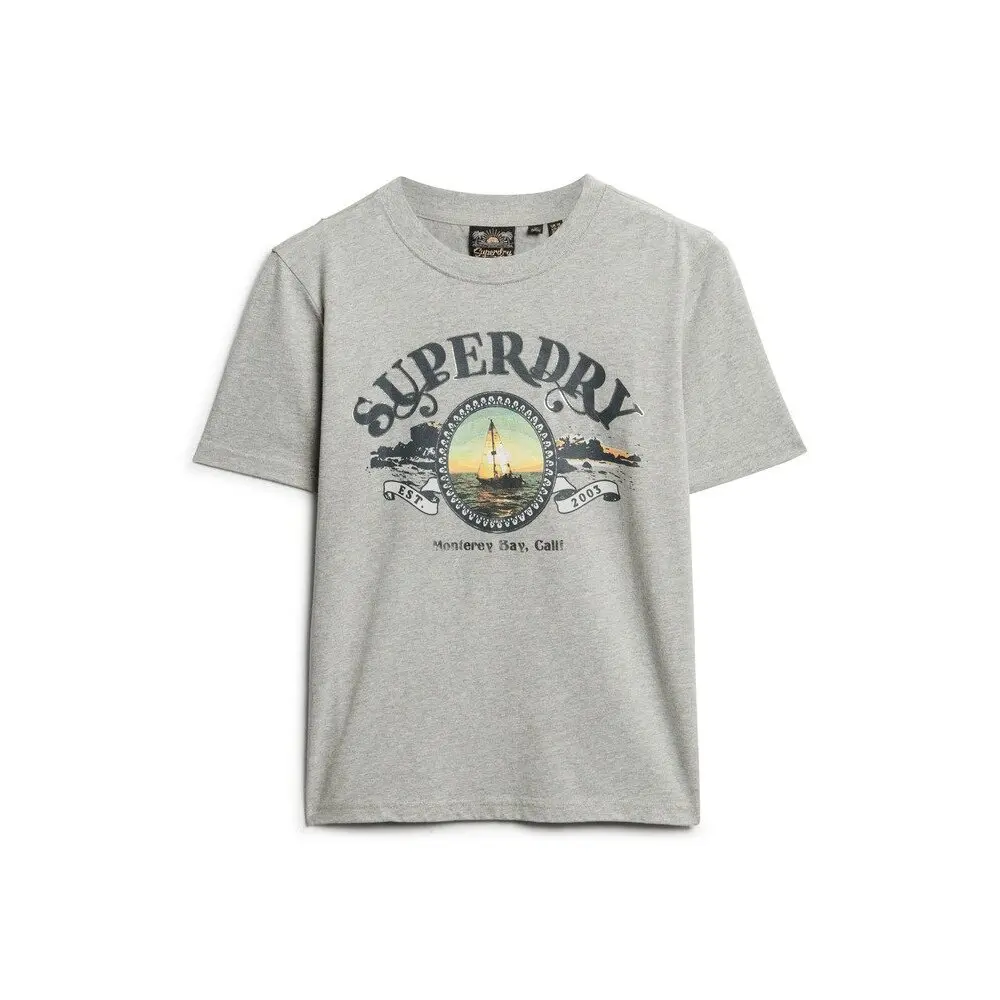 T-shirt da donna Superdry Travel Souvenir