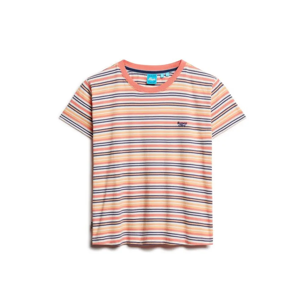 T shirt Superdry T shirt ajusté à rayures Essential Logo US 8