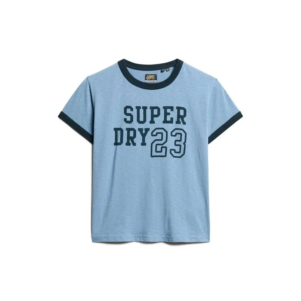 T shirt Superdry T shirt ajusté femme Athletic Essentials Ringer EU
