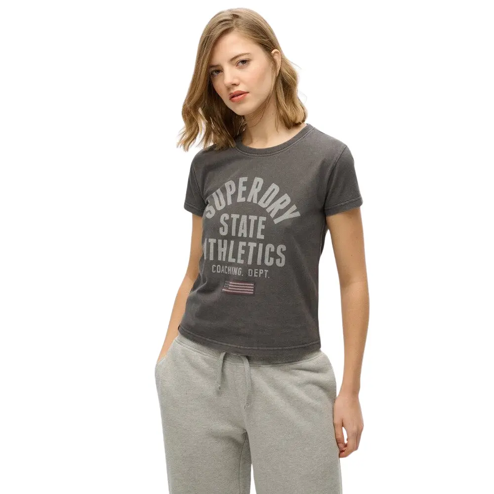 T shirt ajusté à motif femme Superdry Athletic