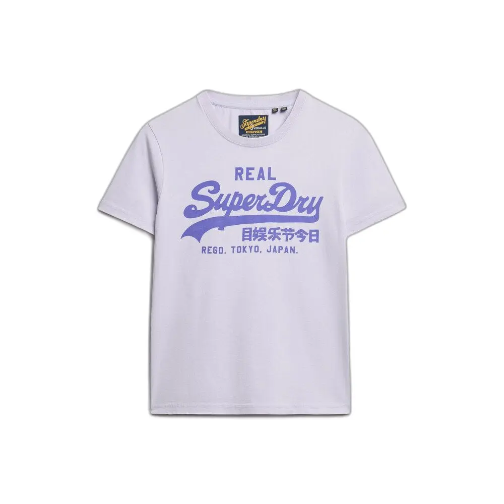 T shirt femme Superdry Vintage Logo Neon