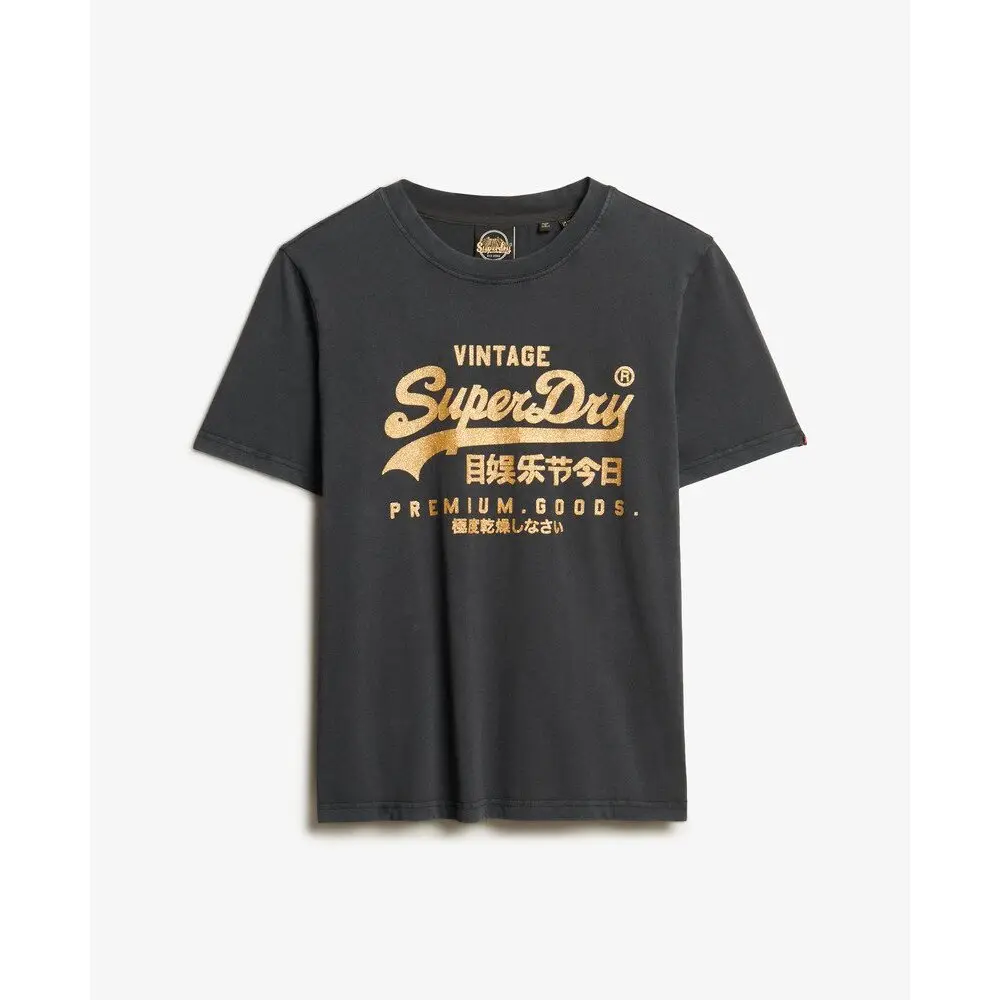 T shirt Superdry T shirt décontracté femme Vintage Logo EU