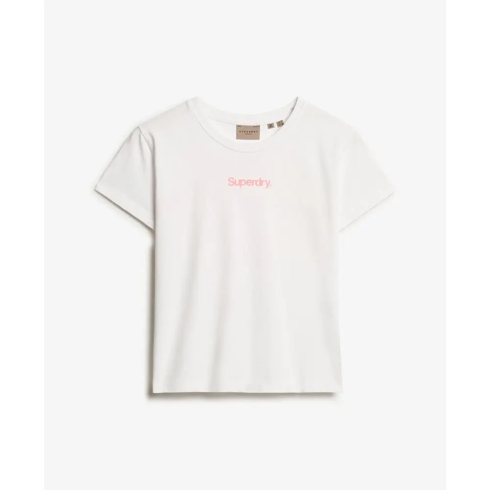 T shirt ajusté femme Superdry Core Logo City