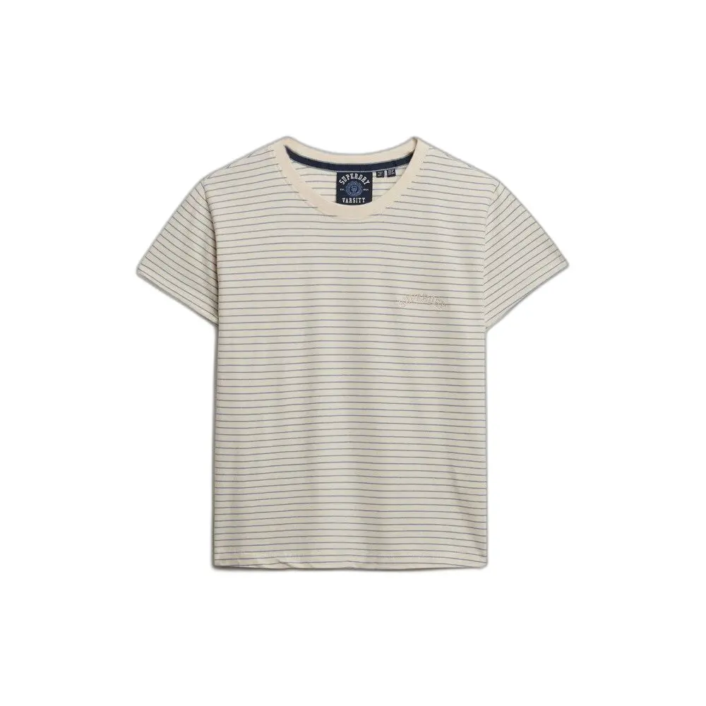 T shirt à rayures femme Superdry Essential Logo