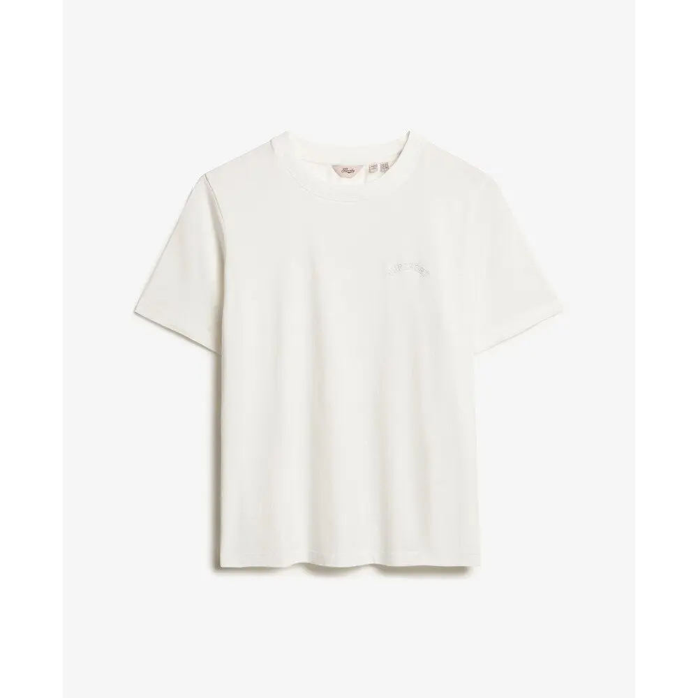 T shirt Superdry T shirt brodé femme Essential Logo EU - vue 2