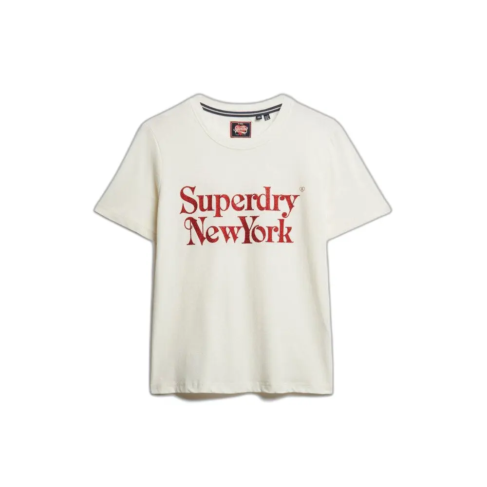 T shirt femme Superdry Brand Mark