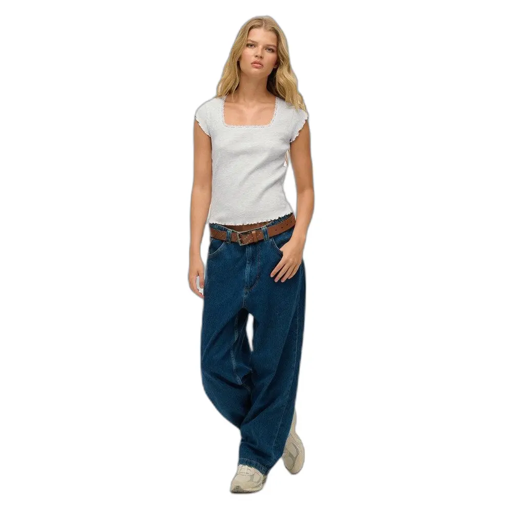T shirt encolure carrée femme Superdry Essential
