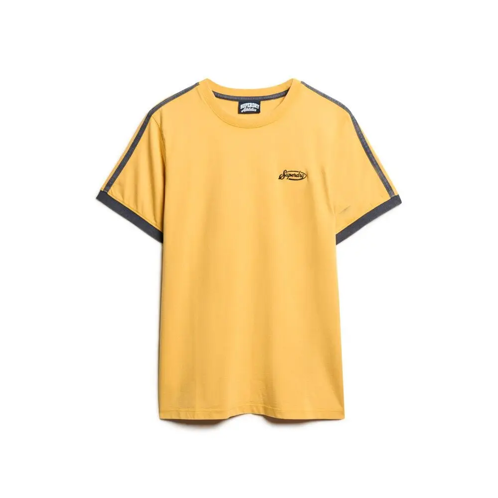 T shirt Superdry T shirt rétro à rayures et logo Essential EU