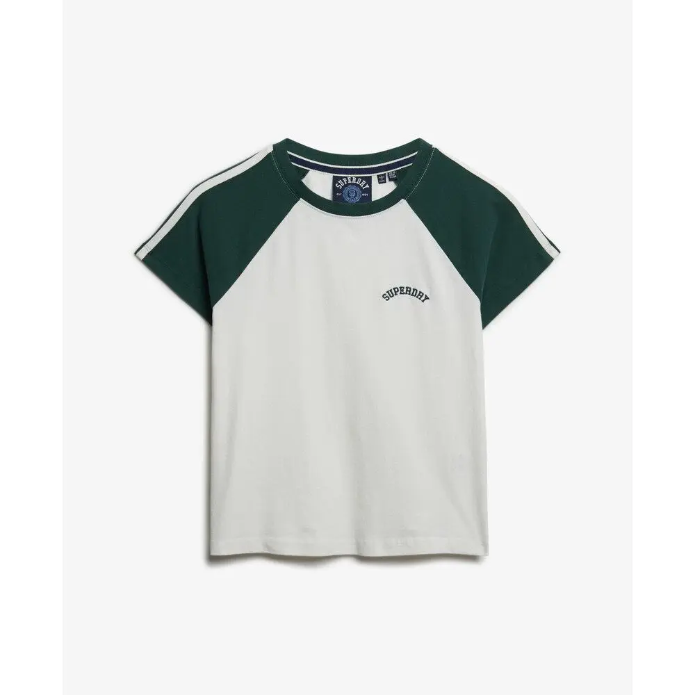 T shirt femme Superdry Essential Logo Retro - vue 3