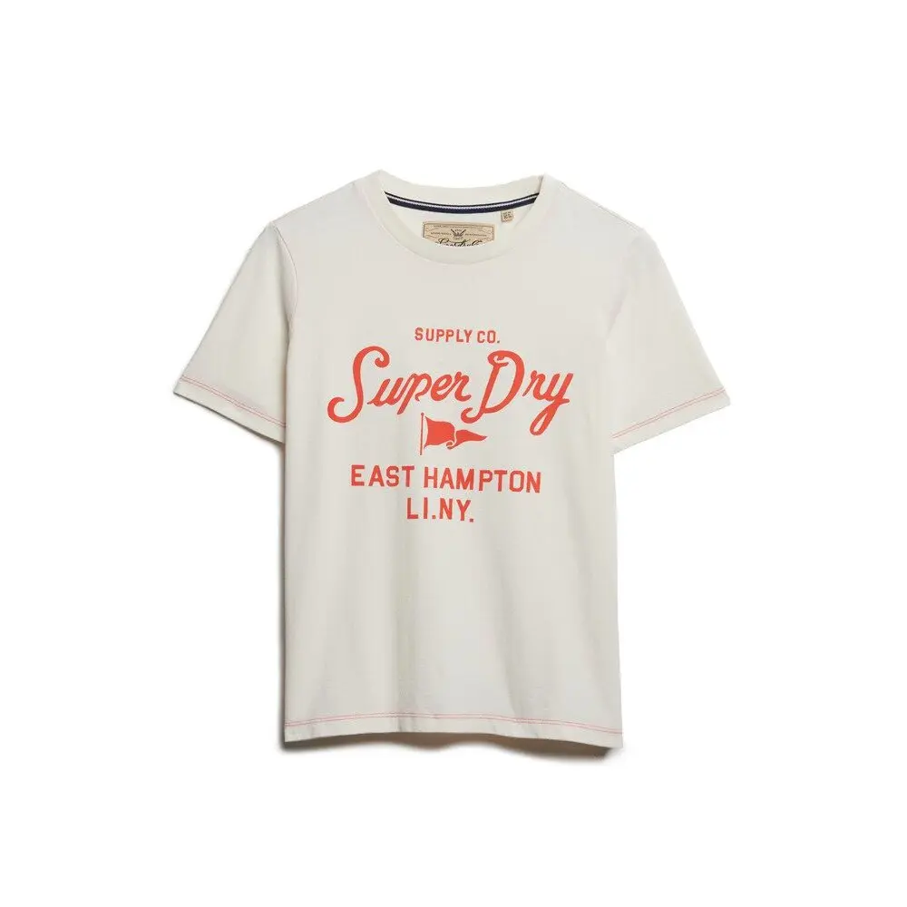 T-shirt da donna Superdry Heritage Hamptons