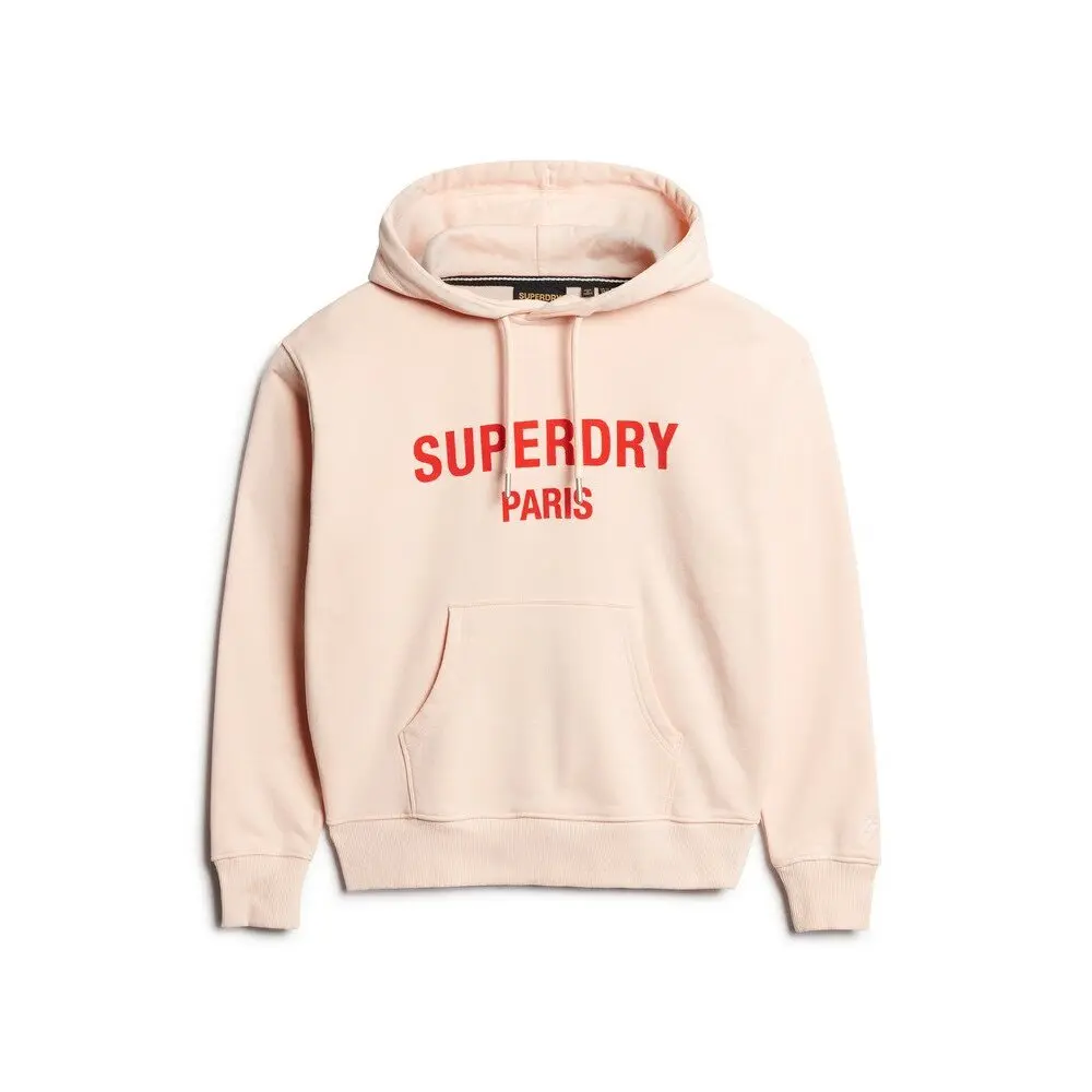 Felpa con cappuccio da donna Superdry Sport Luxe