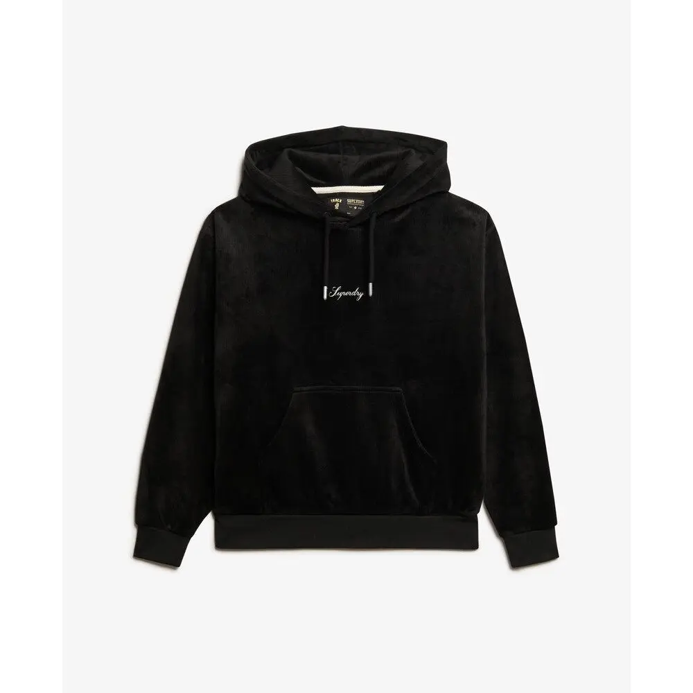 Sweatshirt à capuche ample en velours femme Superdry Country Club