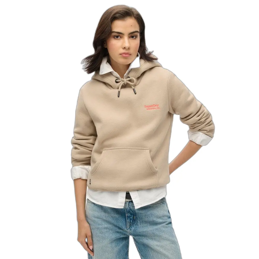 Felpa con cappuccio da donna Superdry Essential