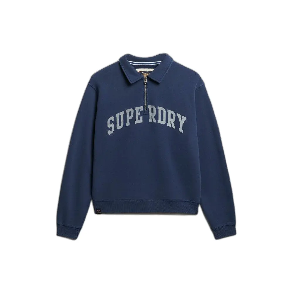 Sweat shirt Superdry Sweatshirt demi zip femme Essential EU