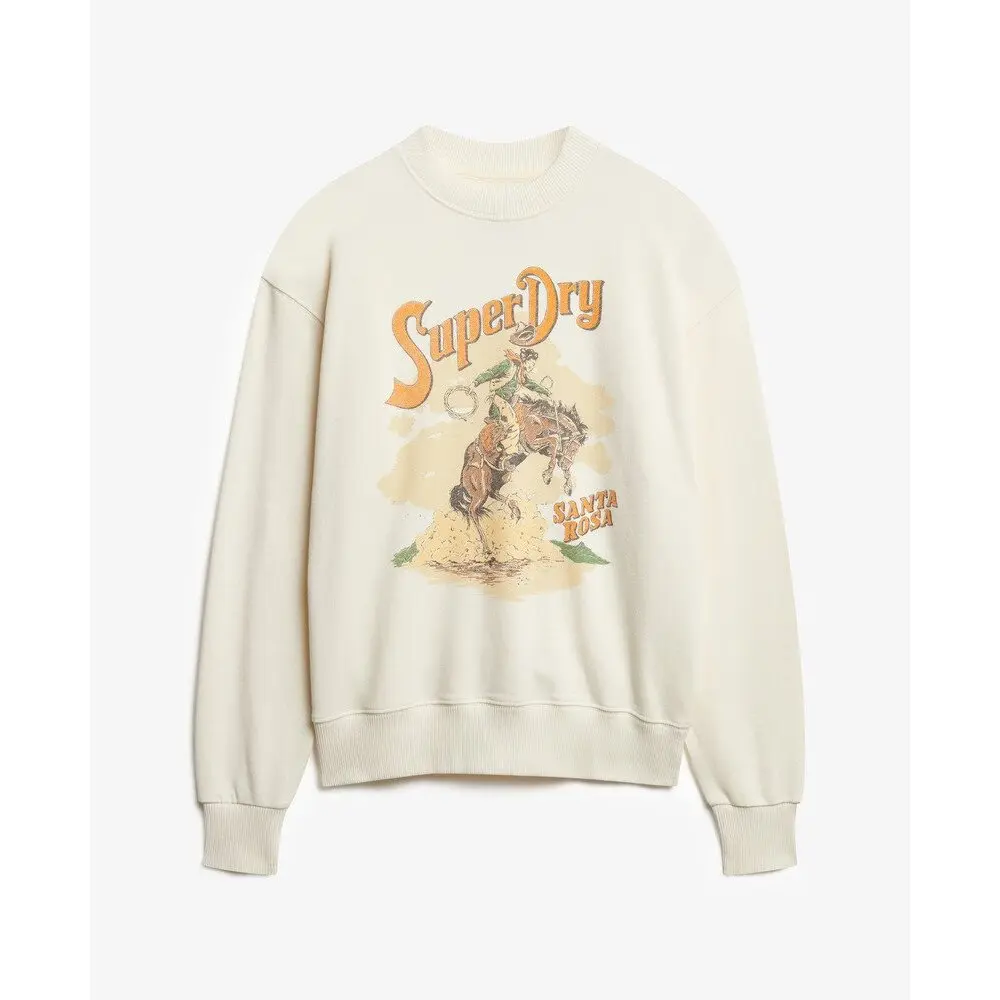 Sweat shirt Superdry Sweatshirt ample à motif femme Souvenir EU - vue 2