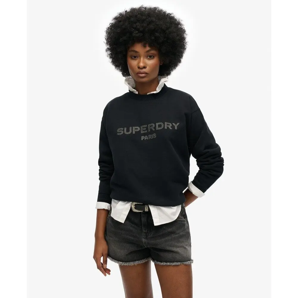 Sweat shirt Superdry Varsity Loose EU - vue 2
