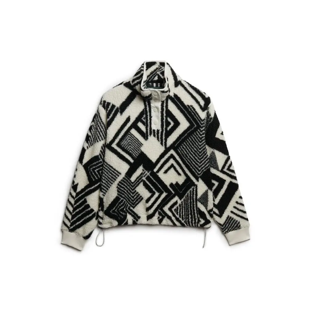 Pull Superdry Super Soft Printed Teddy Fleece US 8