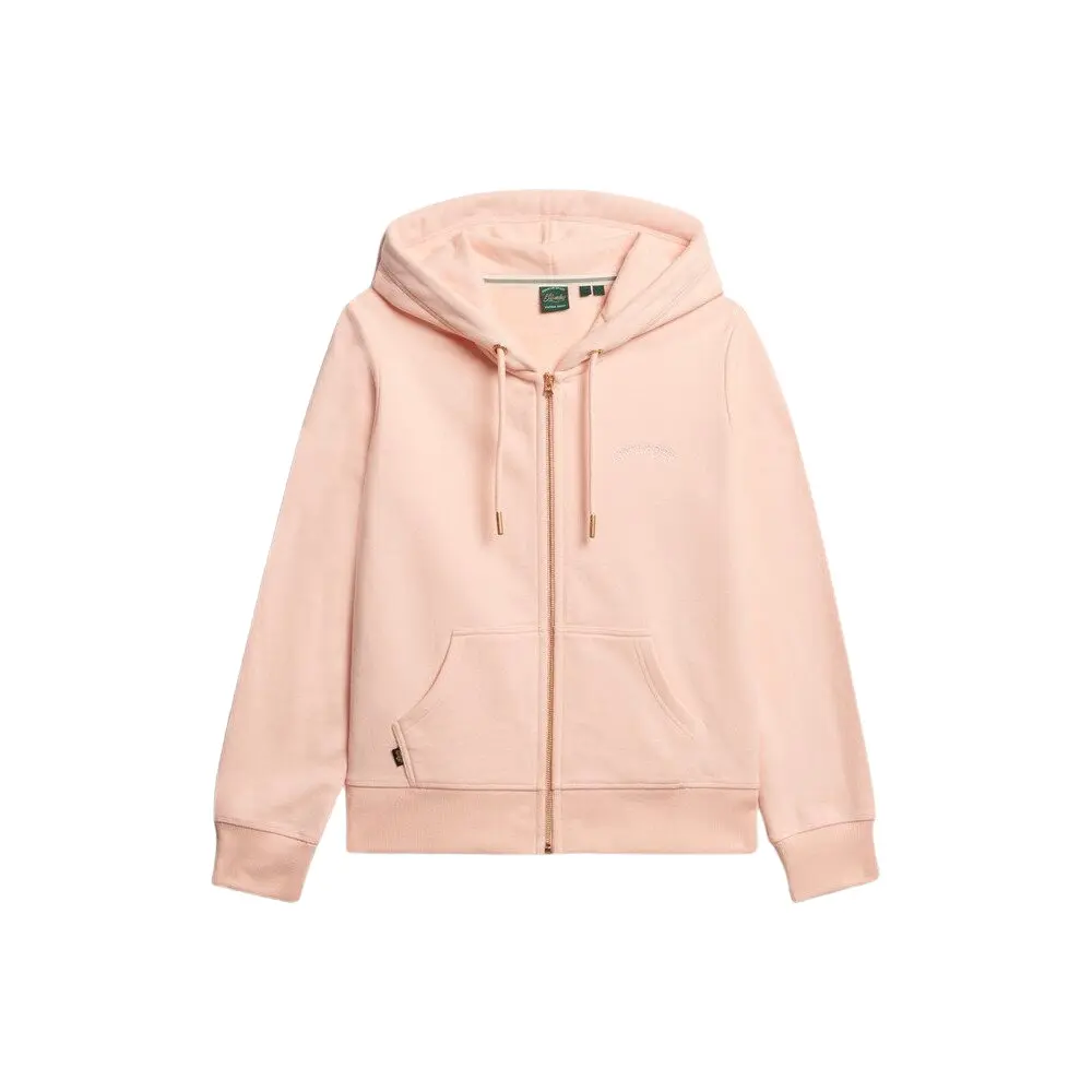 Sweat shirt Superdry ZIPPE LOGO ESSENTIAL EU - vue 3