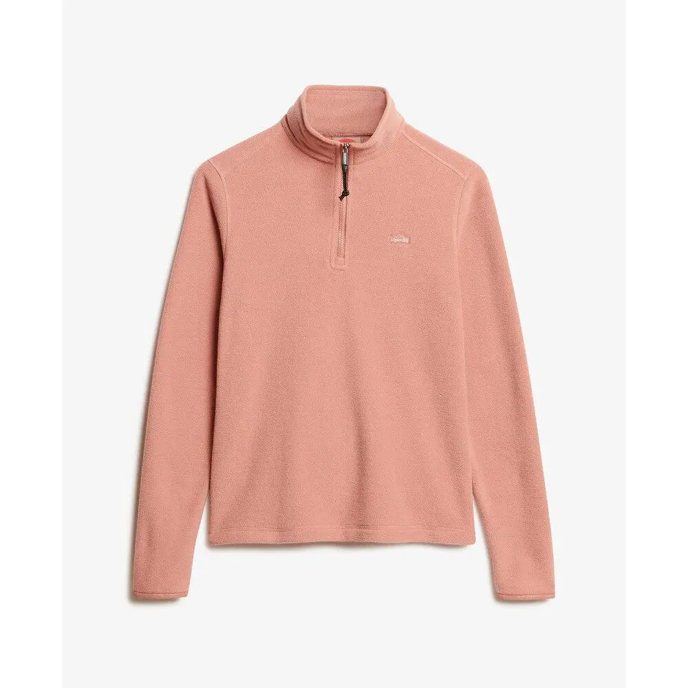 Pull à demi zip femme Superdry