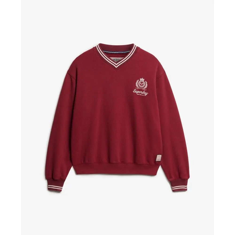 Sweat shirt Superdry Sweat shirt col en V Country Club US 10