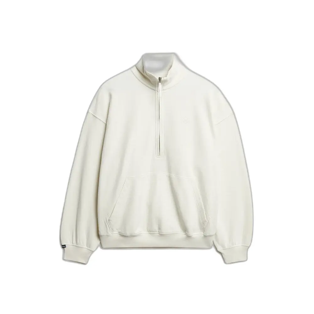 Sweatshirt demi zippée femme Superdry Studios Half