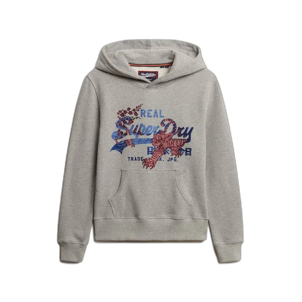 Hoodie Damen Superdry Tokyo Vintage Logo