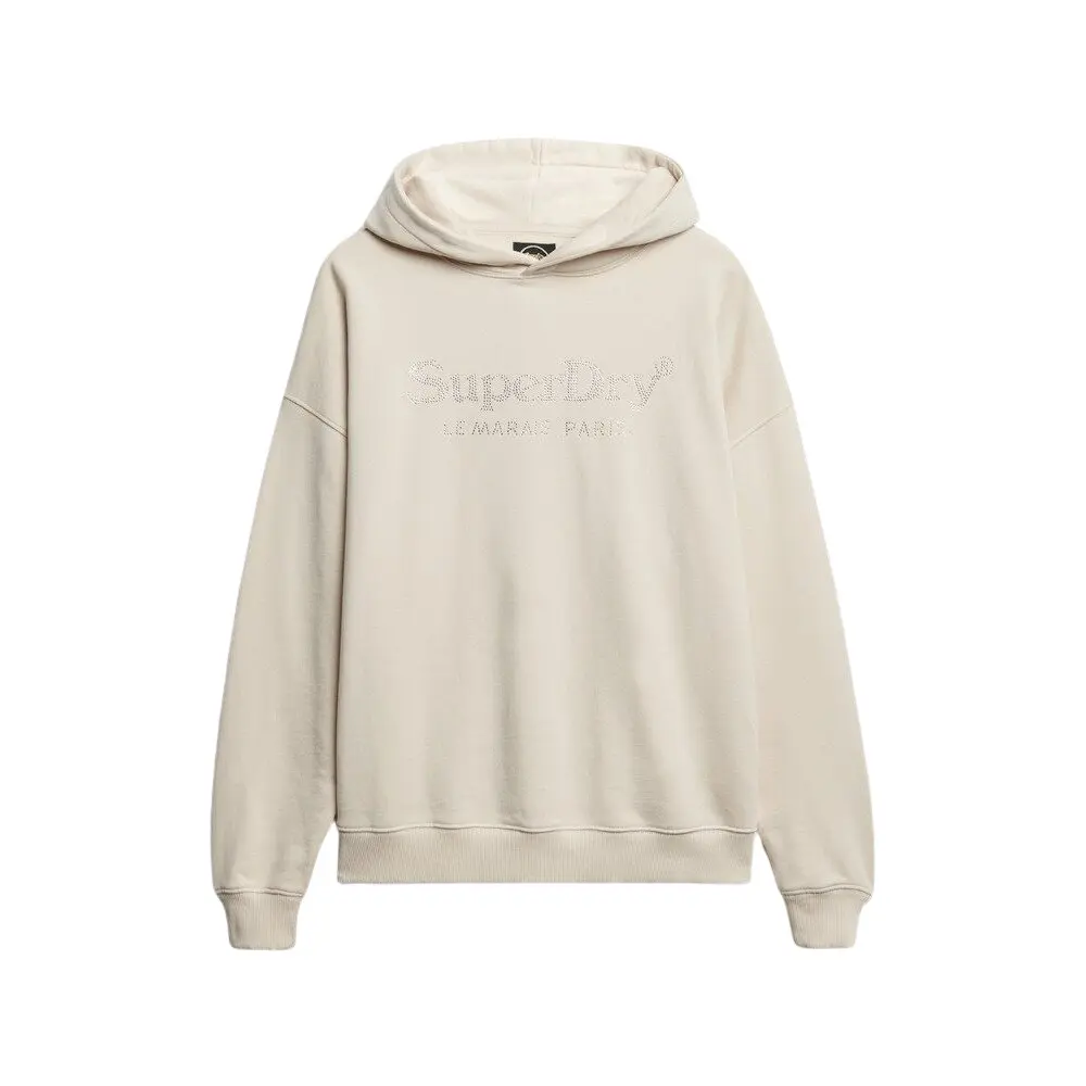 Sweat shirt Superdry Sweatshirt à capuche métallisé femme Venue EU - vue 2