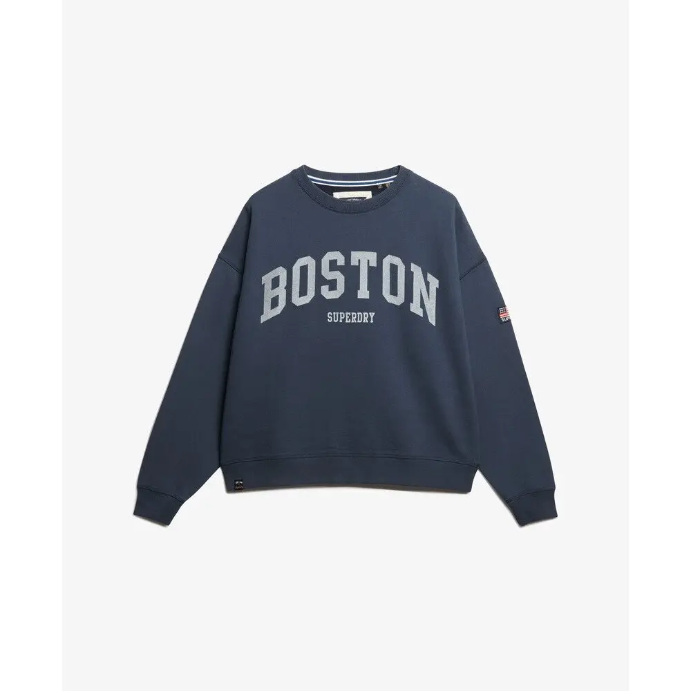Sweat shirt Superdry Sweatshirt oversize femme Athletic Essentials EU