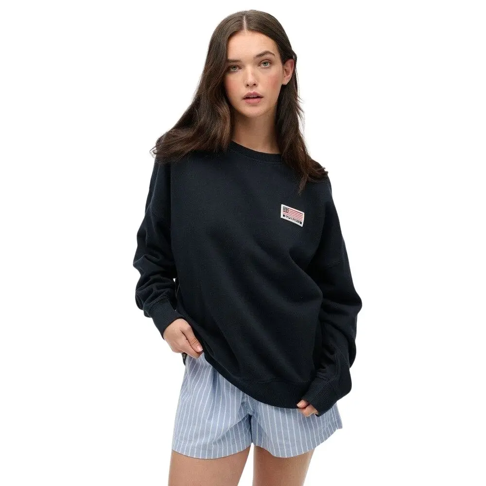 Sweat shirt Superdry Sweat à col rond décontracté Athletic Essentials US 8