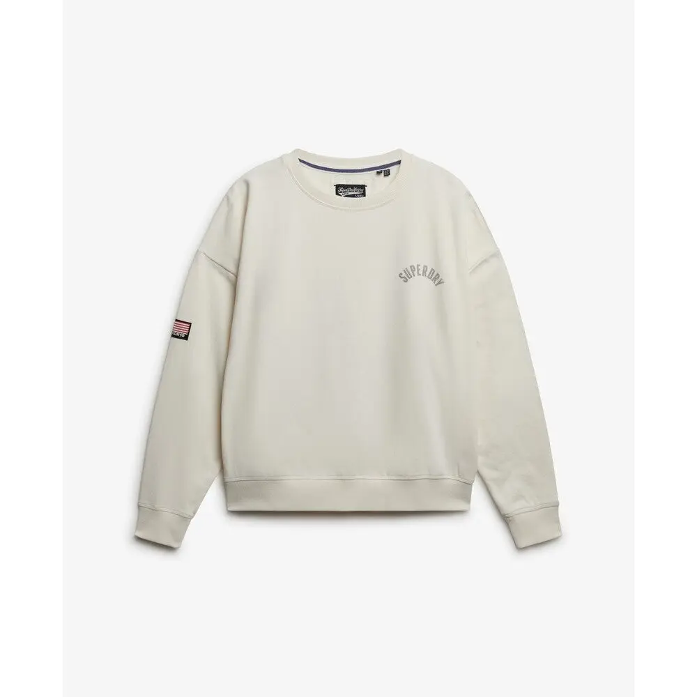 Sweatshirt Damen Superdry Athletic Relaxed Printed
