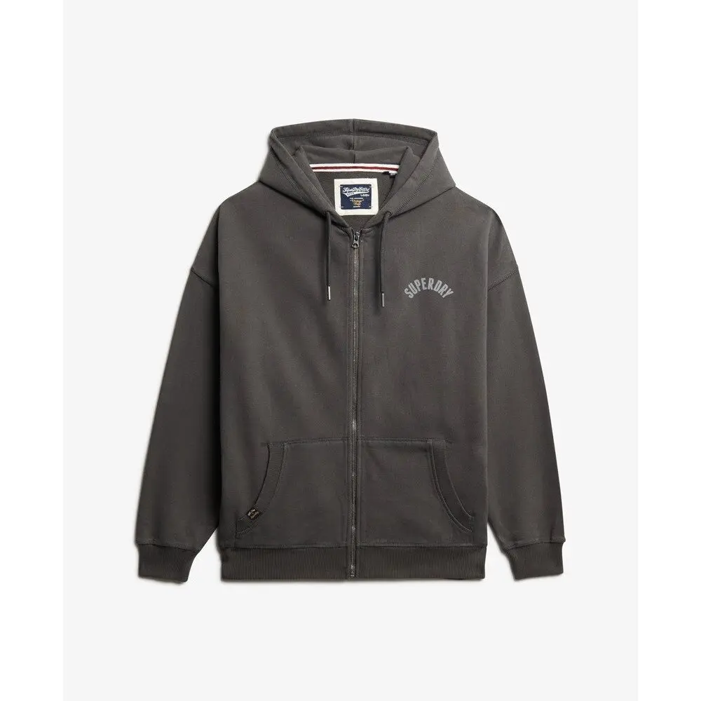 Felpa oversize con cerniera a cappuccio da donna Superdry Athletic Essentials