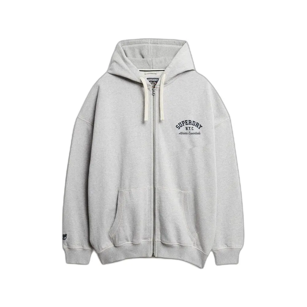 Women's oversized hooded zip sweatshirt Superdry Athletic Essentials