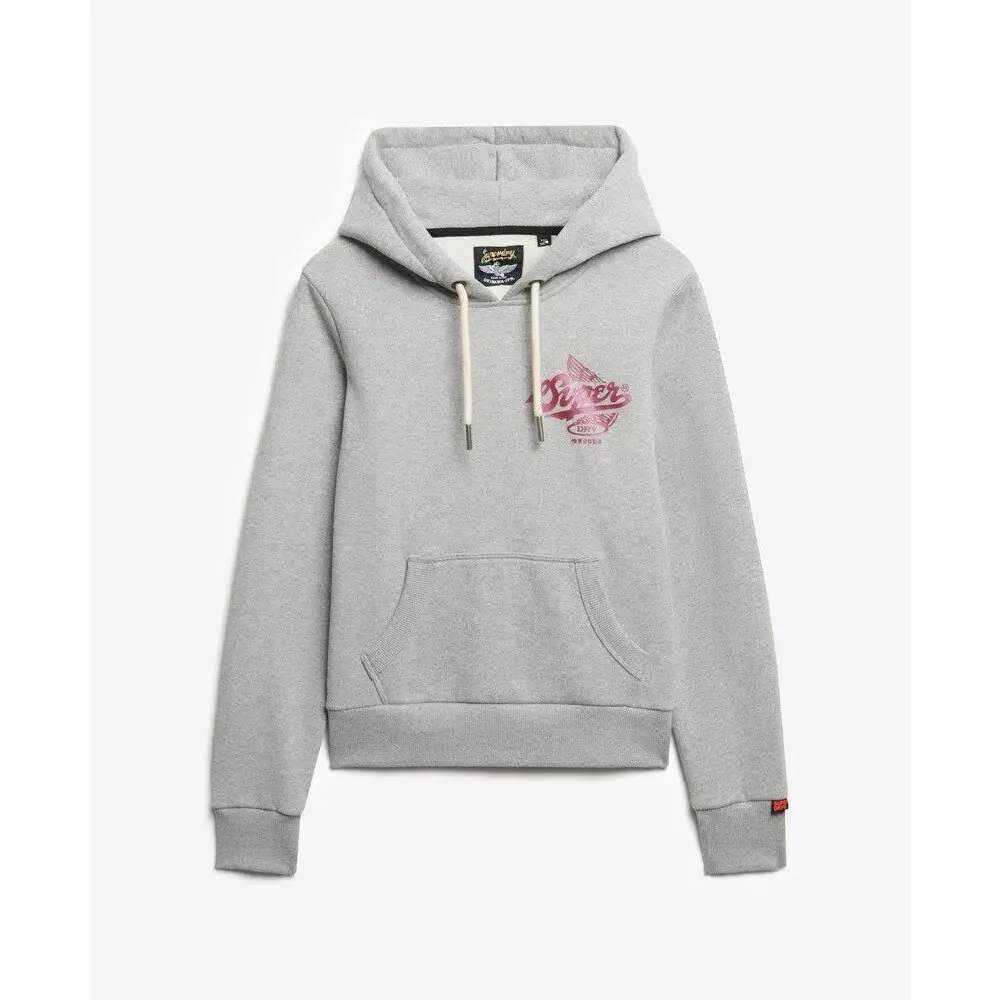Sweatshirt à capuche métallisé femme Superdry Athletic