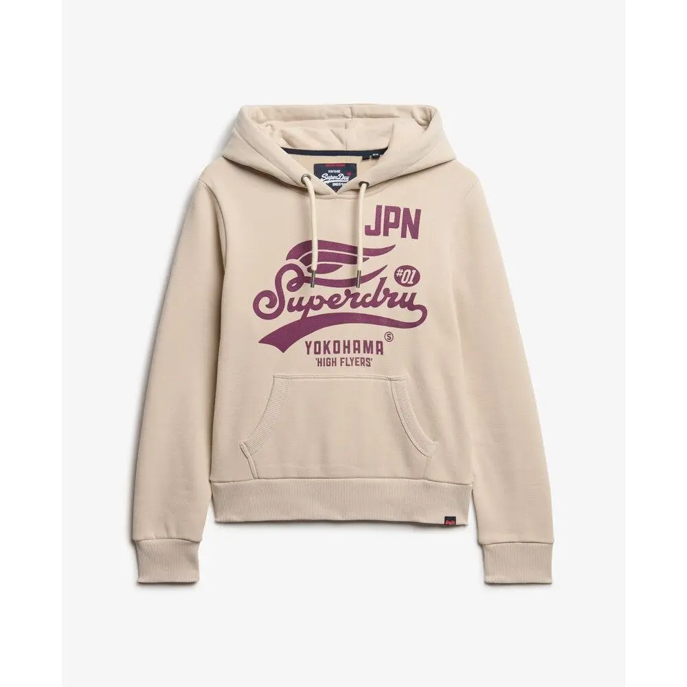 Sweat shirt Superdry Sweatshirt à capuche femme High Flyers EU - vue 2