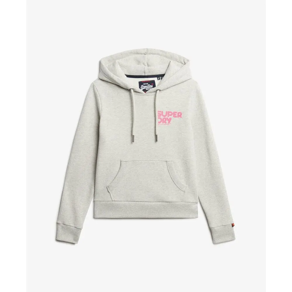 Sweatshirt à capuche fluo femme Superdry