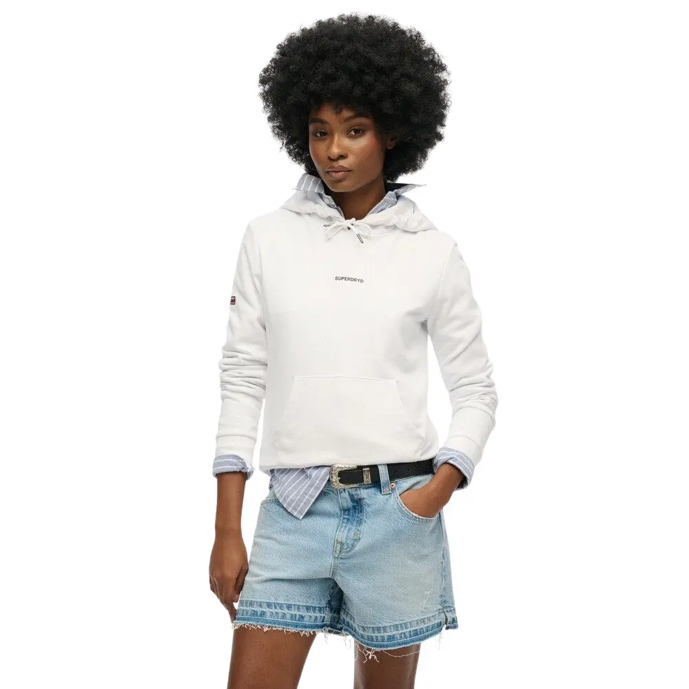 Sweat shirt Superdry Sweatshirt à capuche uni femme EU - vue 2