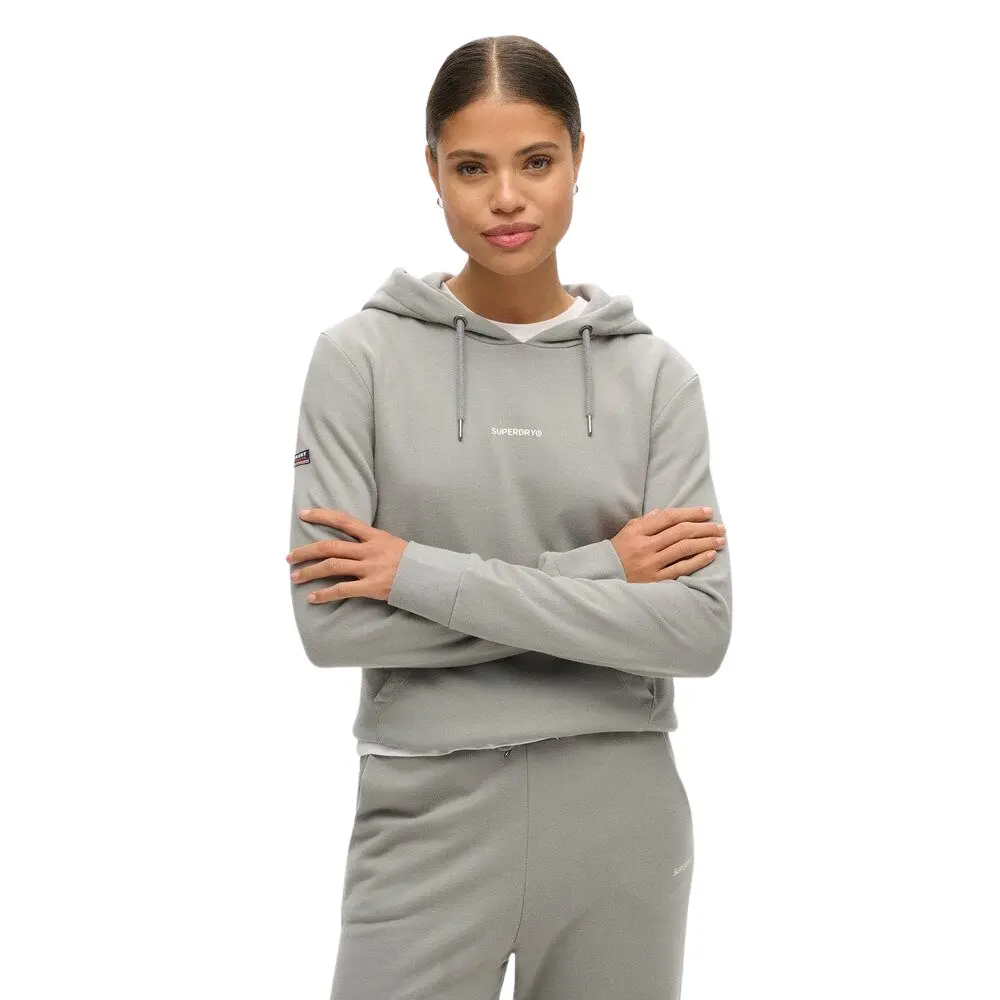 Felpa con cappuccio donna uni Superdry