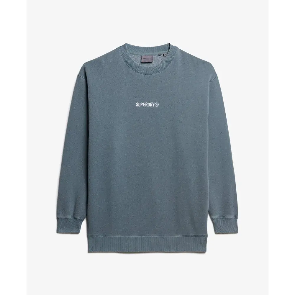 Sweatshirt oversize à motif et micro logo femme Superdry