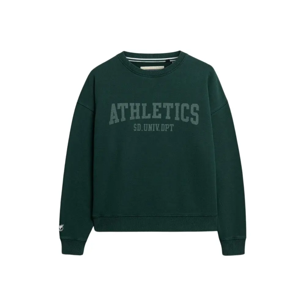 Sweatshirt femme Superdry Ath Ess Relaxed Crew